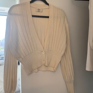 Wilfrid Plunge Front Cardigan